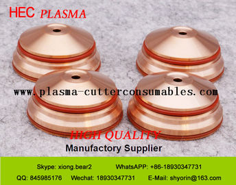 HPR260XD 200A غطاء الدرع 220761 HPR130 المستهلكات ، غطاء الدرع القطع البلازما