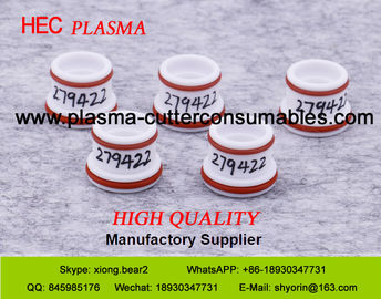 Silver Electrode Swirl Ring 279458/279422 للحصول على كاليبرون الروح 400 قطع البلازما الشعلة الجسم