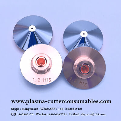 فوهة ليزر نحاسية DM28 M11 1.2 مم لآلة قطع الليزر بالألياف