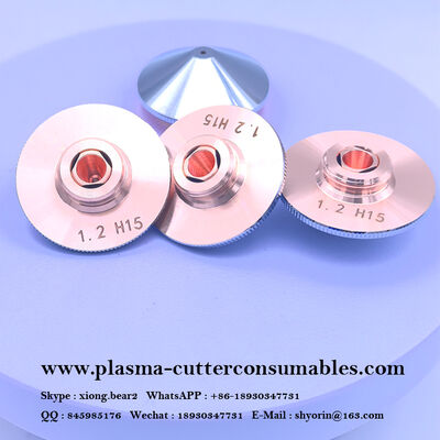 فوهة ليزر نحاسية DM28 M11 1.2 مم لآلة قطع الليزر بالألياف