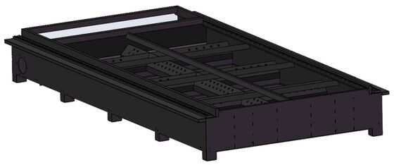 آلة قطع ليزر CNC شديدة التحمل مع استجابة ديناميكية عالية، ودقة قطع مستقرة، وقوة ليزر 12000-40000 واط
